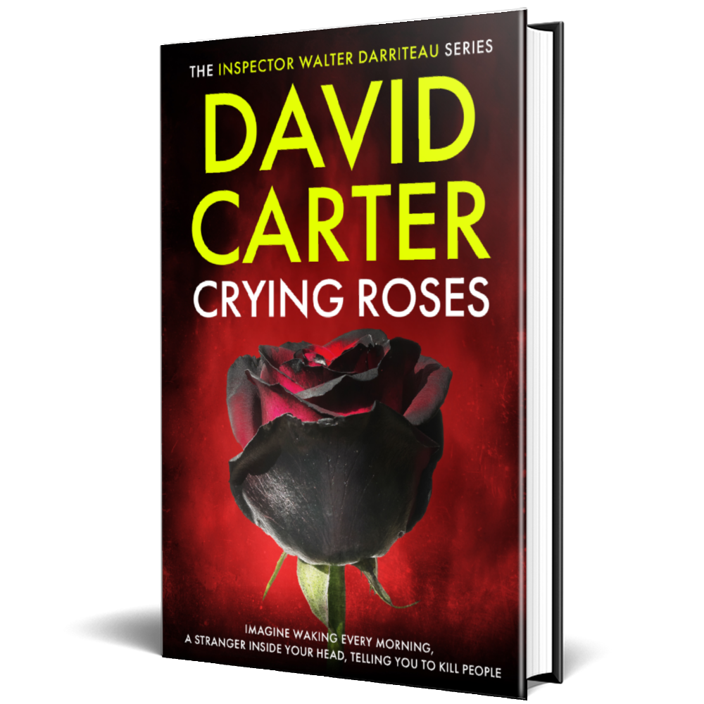 Crying Roses Hardback Cover 3D