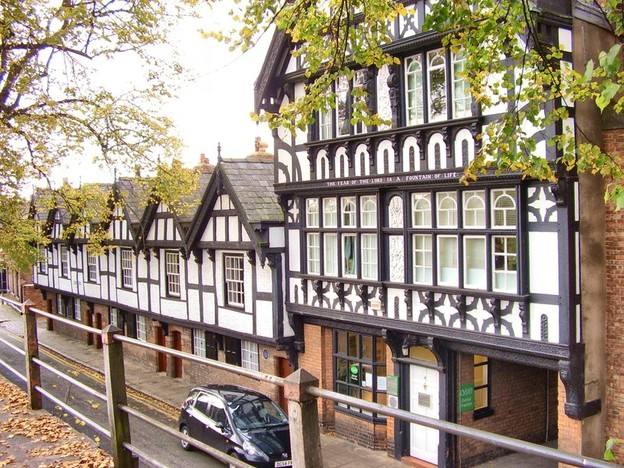 Chester Black and White Houses