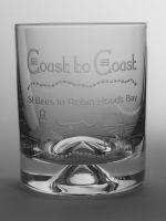 Coast to Coast Dimple Base Whisky Tumbler