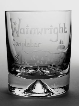 The Wainwright 214 Completer Dimple Base Whisky Tumbler