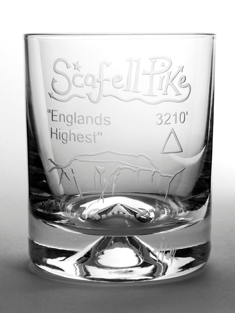 Scafell Pike Dimple Base Whisky Tumbler