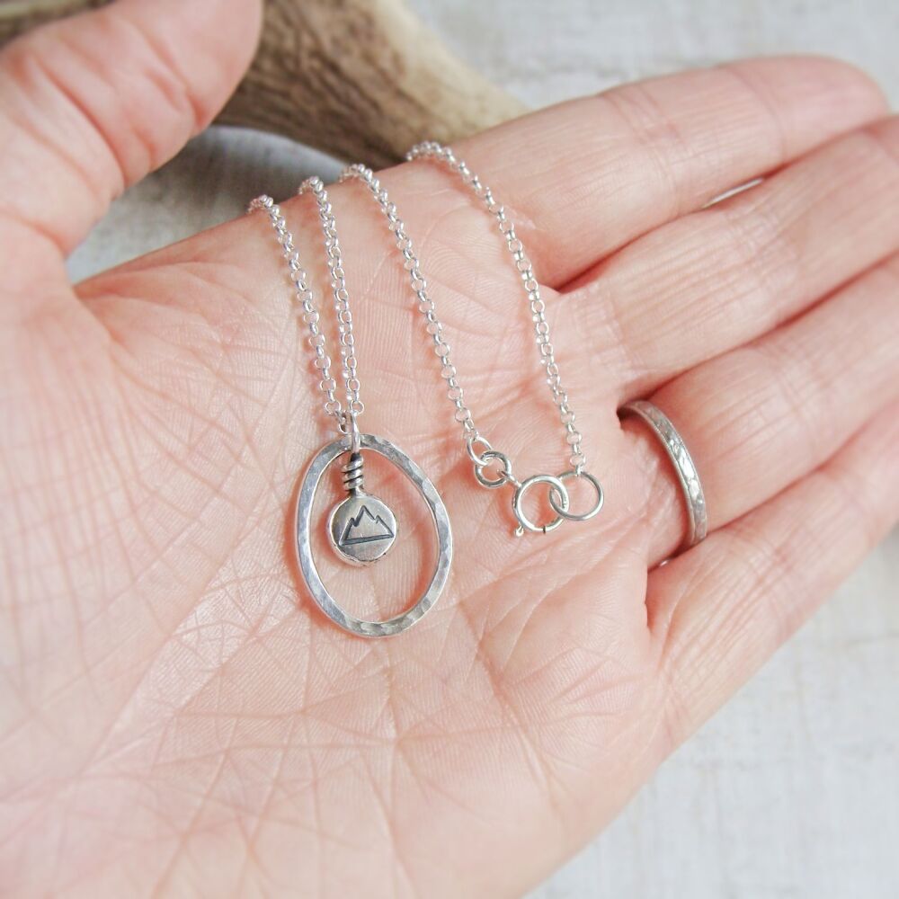 Custom Order for Angharad - Sterling Silver Double Sided Crossed Arrow & Mo