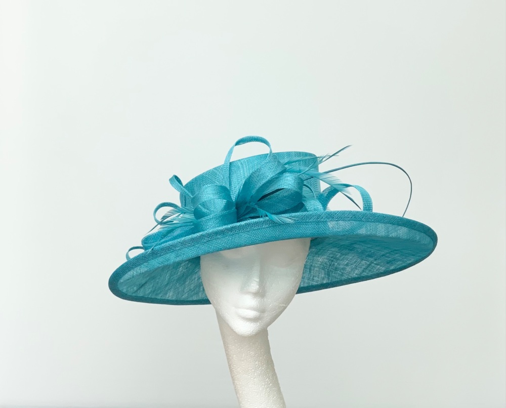 Turquoise hats new arrivals for weddings