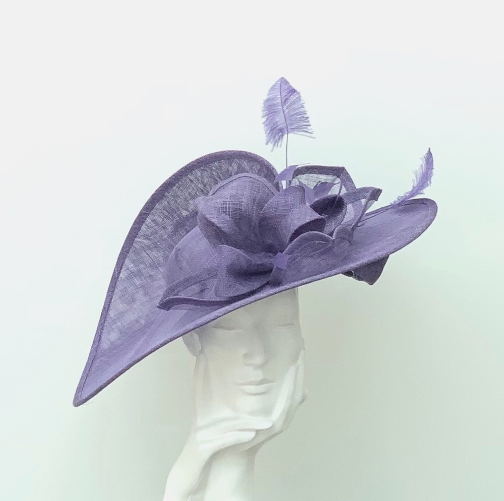 Purple Large Saucer Hatinator Hat