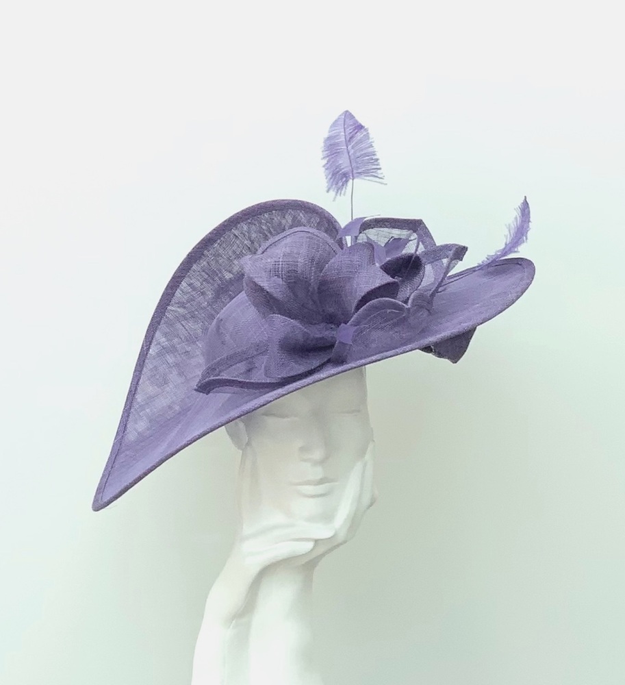 Purple Large Saucer Hatinator Hat