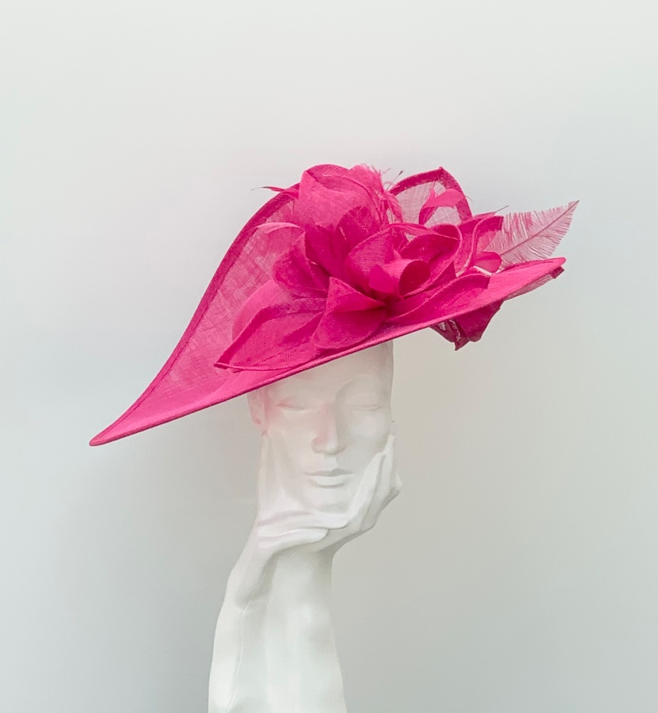 Vibrant Raspberry Pink Large Hatinator Hat