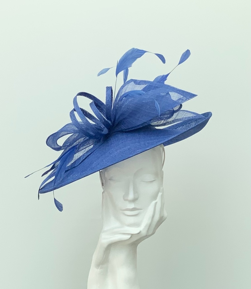 Royal Blue Bow Hatinator