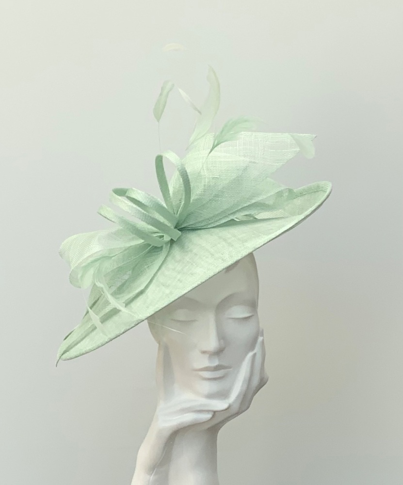 Mint Green Bow Hatinator