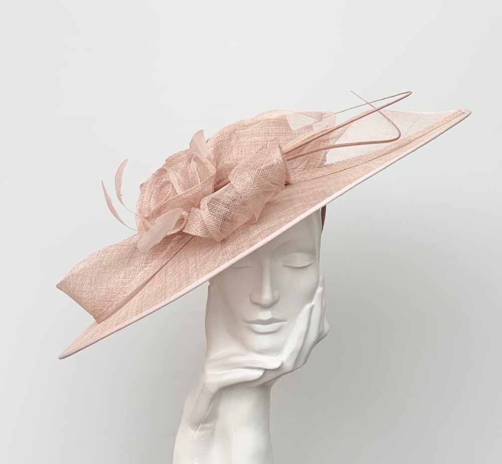 Nude Pink Large Pointed Hatinator Hat