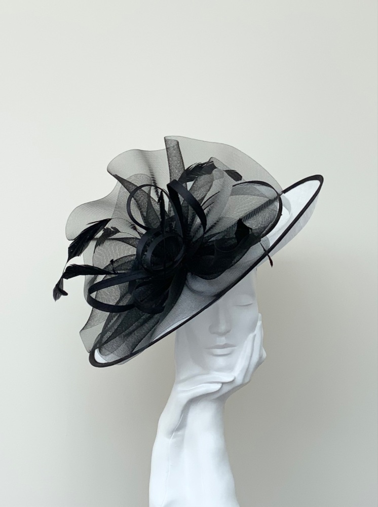 Black and White Large Hatinator Hat