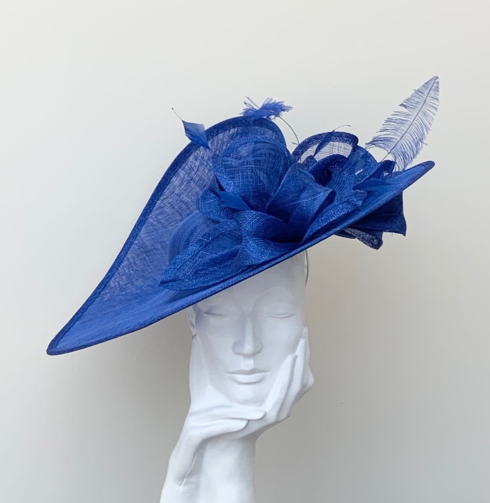 Royal Blue Large Saucer Hatinator Hat