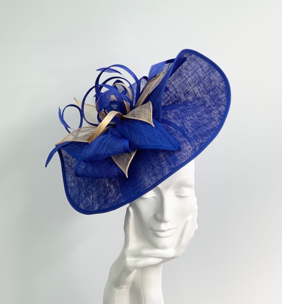 Royal / Cobalt Blue and Gold Roma Hatinator