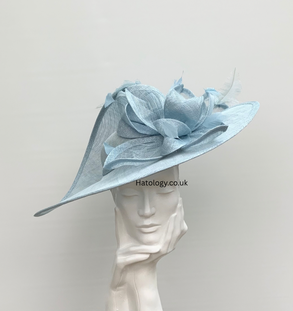 Light Blue Large Saucer Hatinator Hat