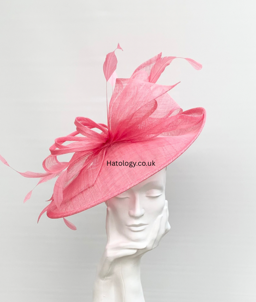 Coral Pink Bow Hatinator