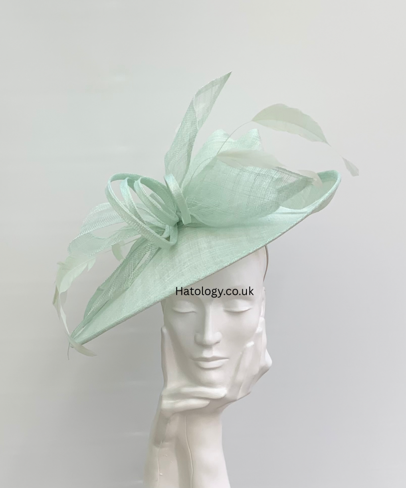 Mint Green Bow Hatinator