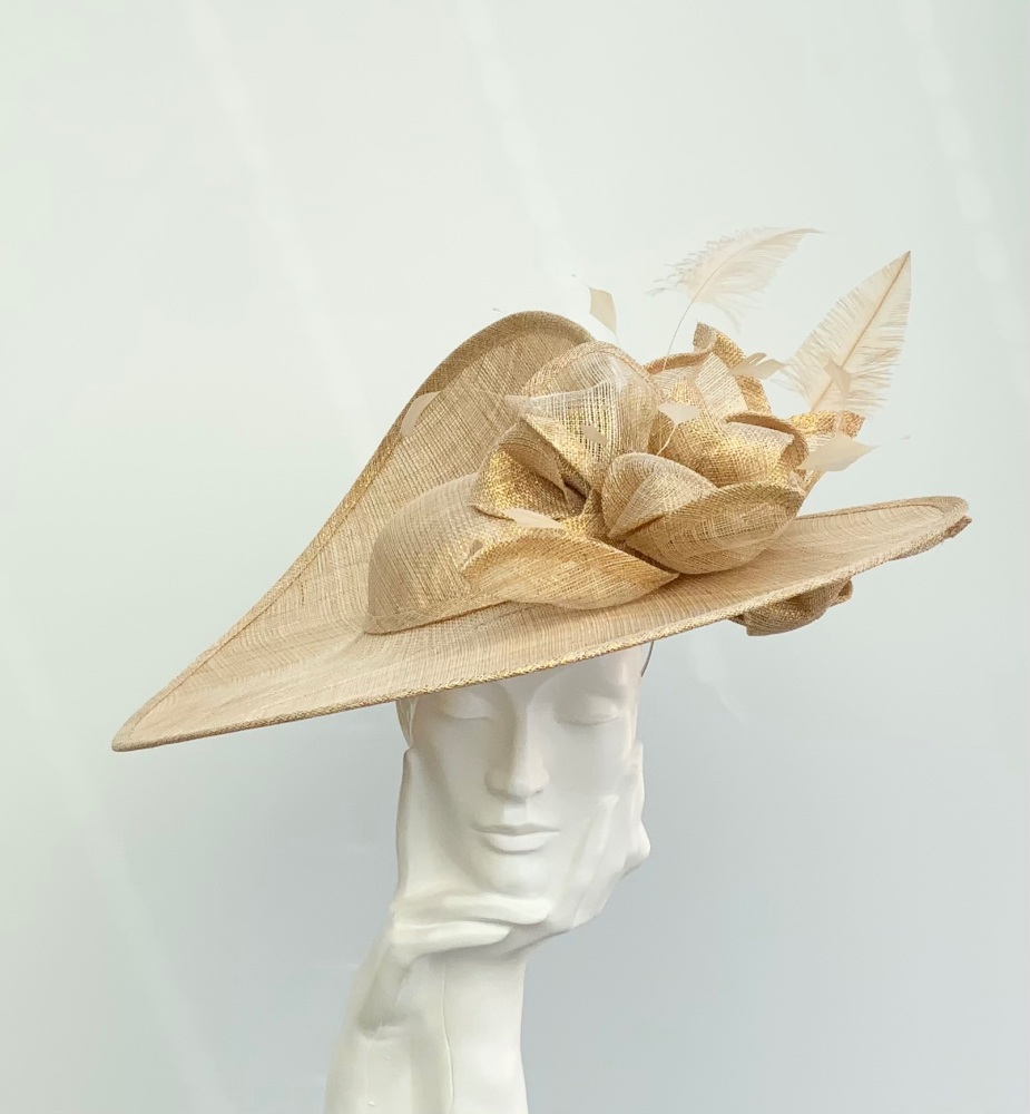 Metallic Gold (sparkly) Large Hatinator Hat