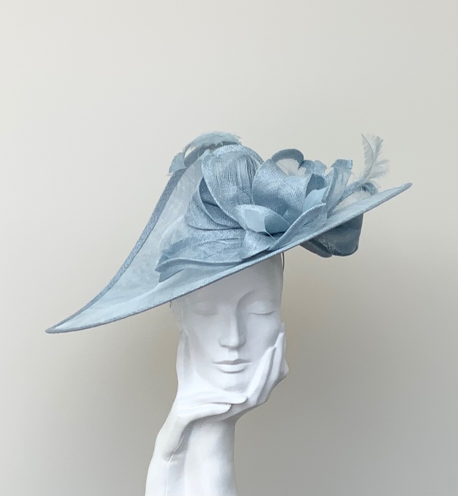 Light Blue Large Saucer Hatinator Hat