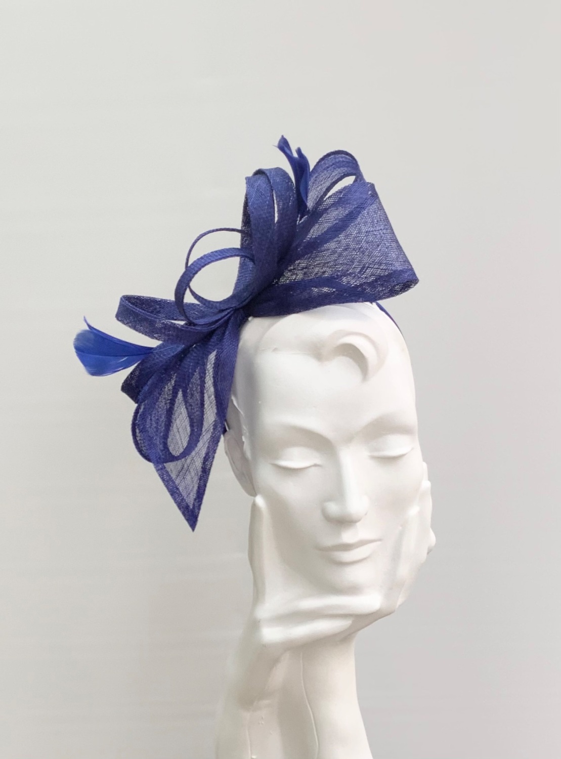 Hot Pink Bow Fascinator