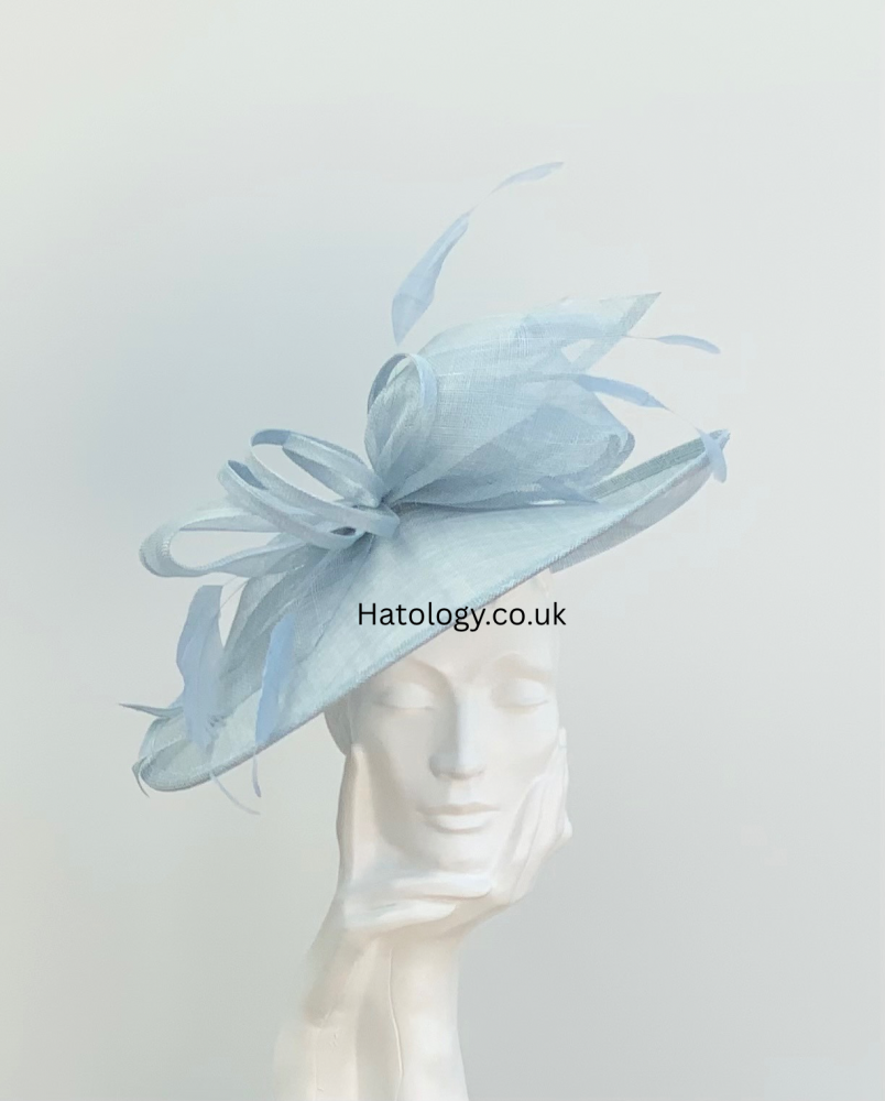 Pale Blue Bow Hatinator