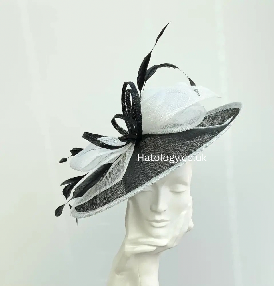 Black and White Bow Hatinator