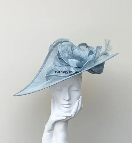 Light Blue Large Saucer Hatinator Hat