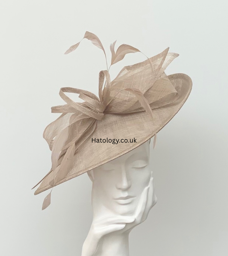 Taupe Brown Bow Hatinator