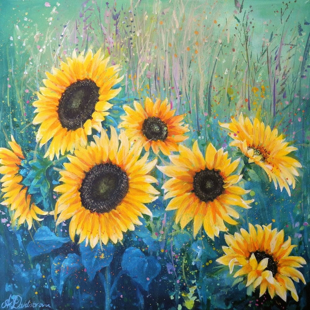 Flowerscape 9- Sunflowers