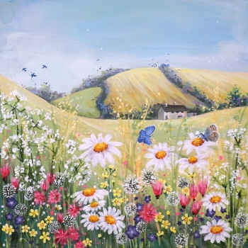 Ridgeway Meadow Mini Print