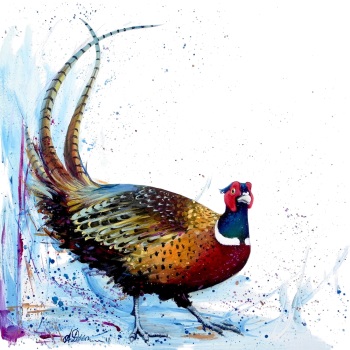 Geoff- Pheasant Wildlife Art Print