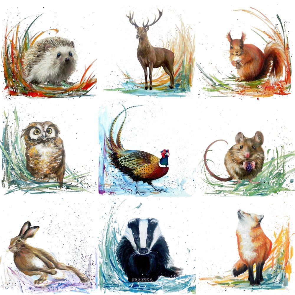 Woodland Friends- MULTIPACK CARDS