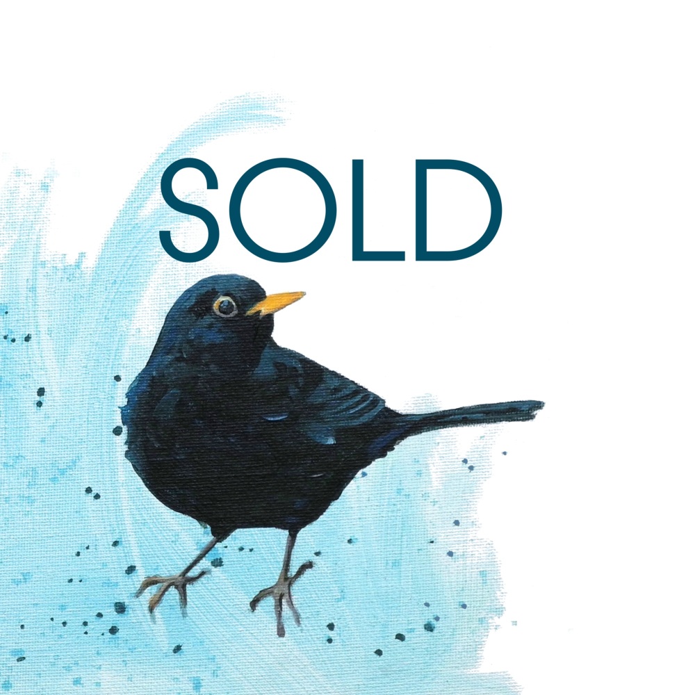 SOLD- Blackbird