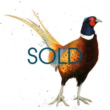 SOLD- Finest Pheasant Original Canvas