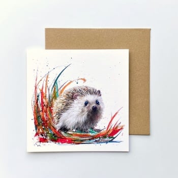 Herbie- Hedgehog CARD