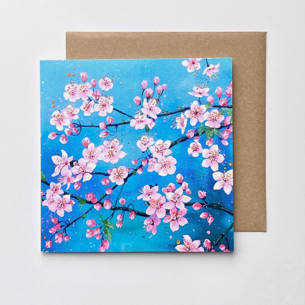 Spring Flowerscape 2 Card