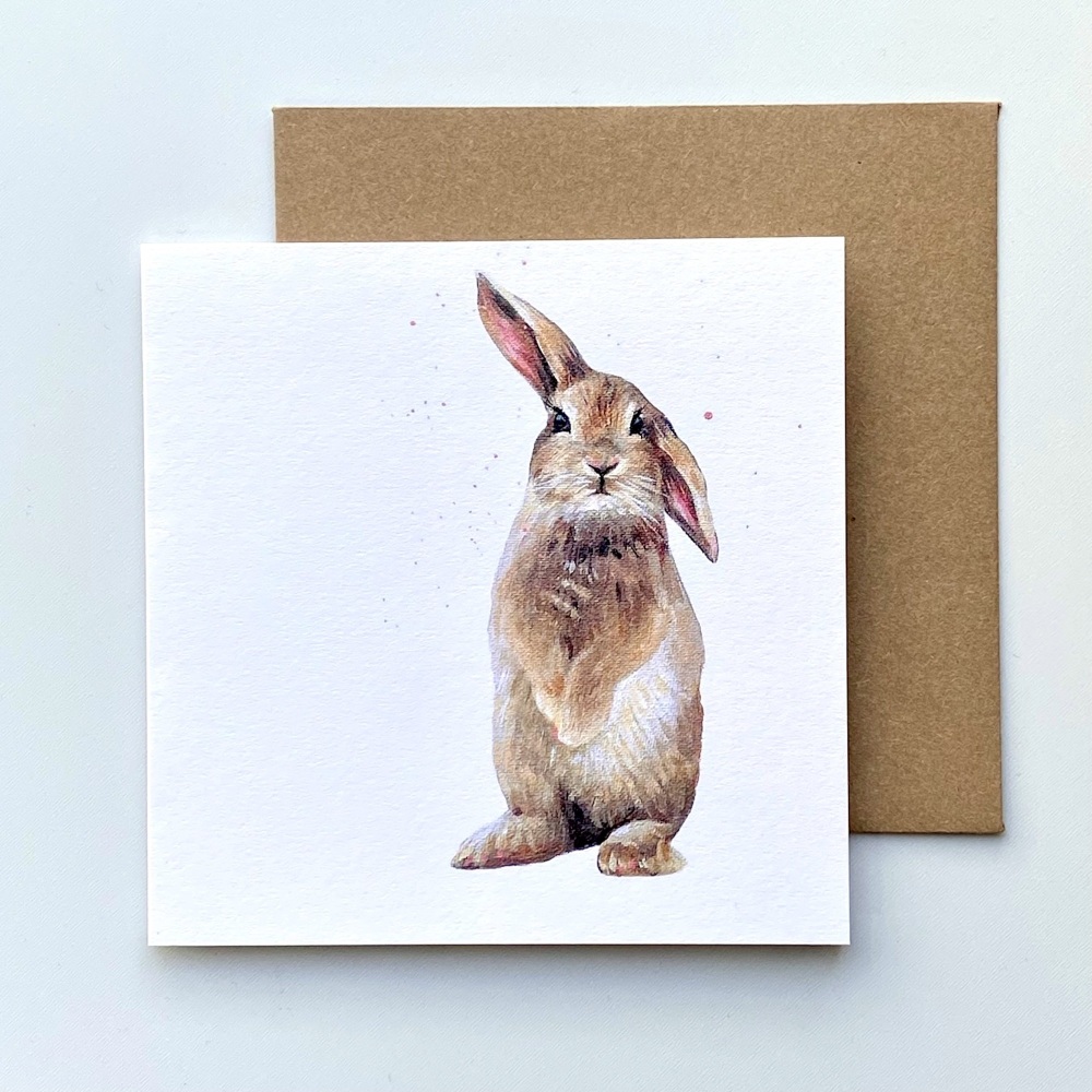Hot Cross Bunny CARD