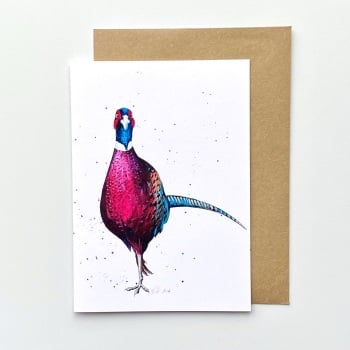 Fearless Pheasant CARD