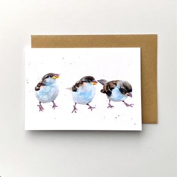 Host Of Sparrows CARD