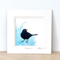 Blackbird Mini Print