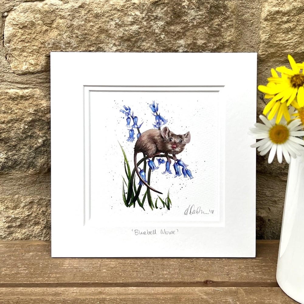 Bluebell Mouse Miniprint