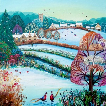 Cotswold Christmas- PRINT