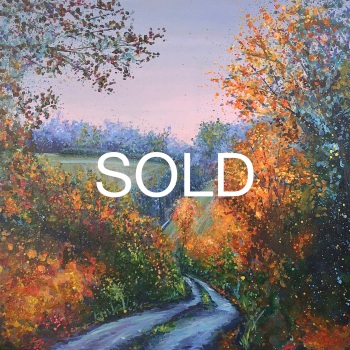 AUTUMNSCAPE- The Dip-  ORIGINAL- SOLD