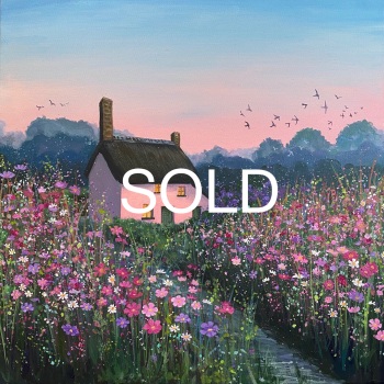The Pink House- ORIGINAL SOLD