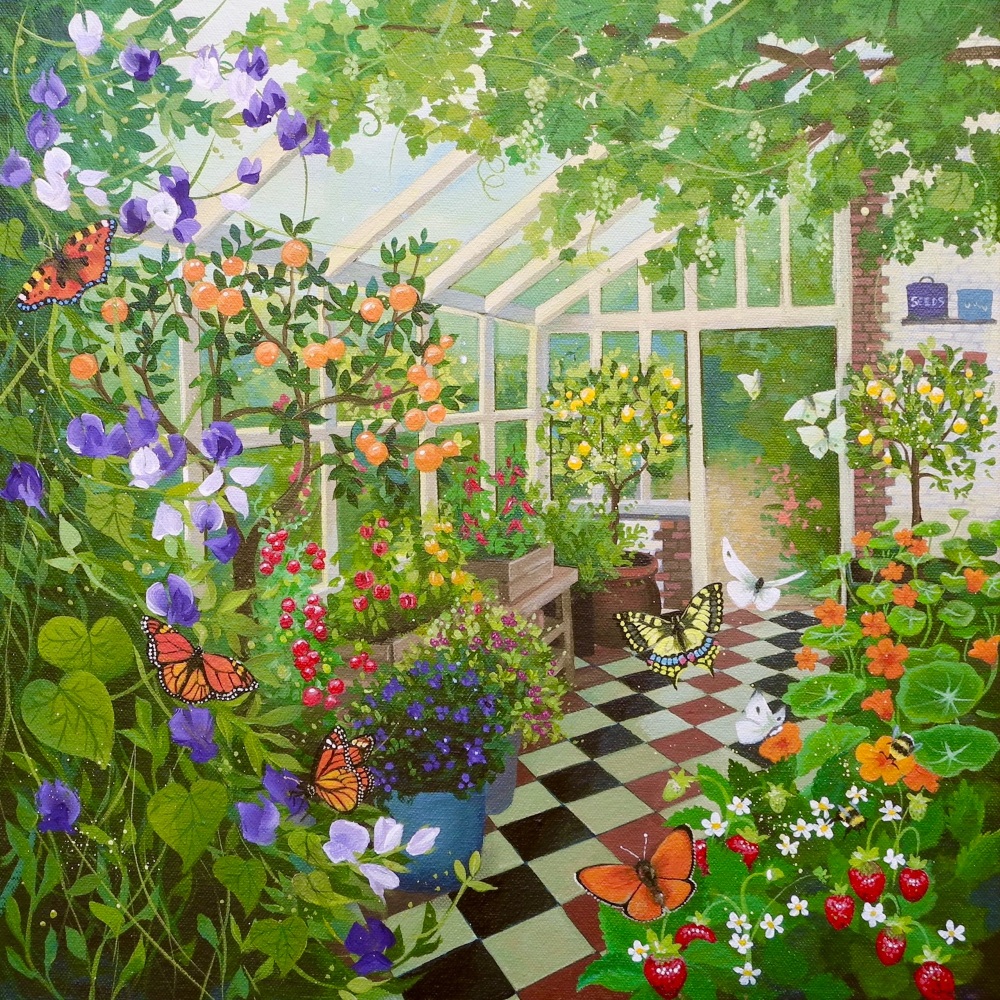 The Orangerie- ORIGINAL PAINTING