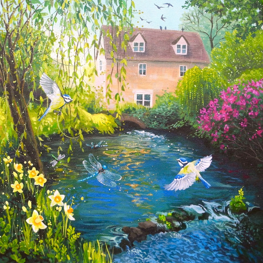 The Millpond- ORIGINAL PAINTING