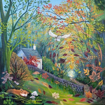 Autumn Flurry- Art Print