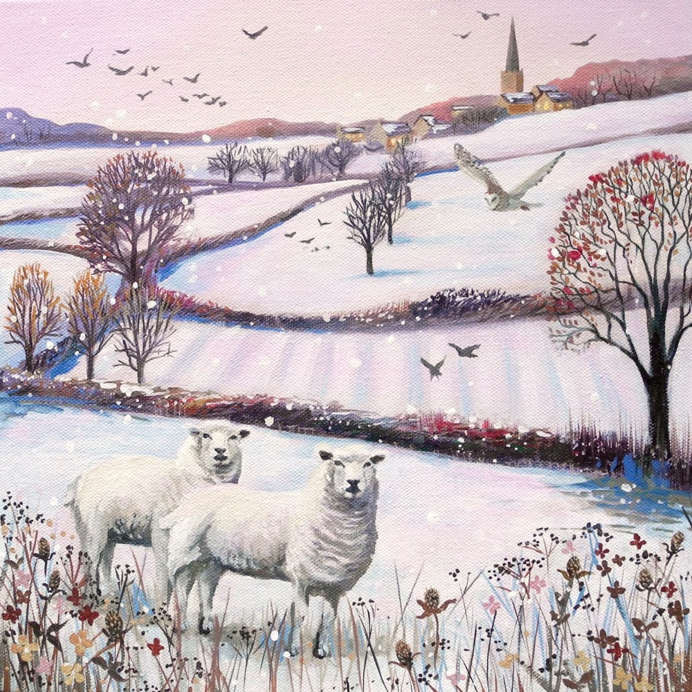 Winter Woolies - Art Print