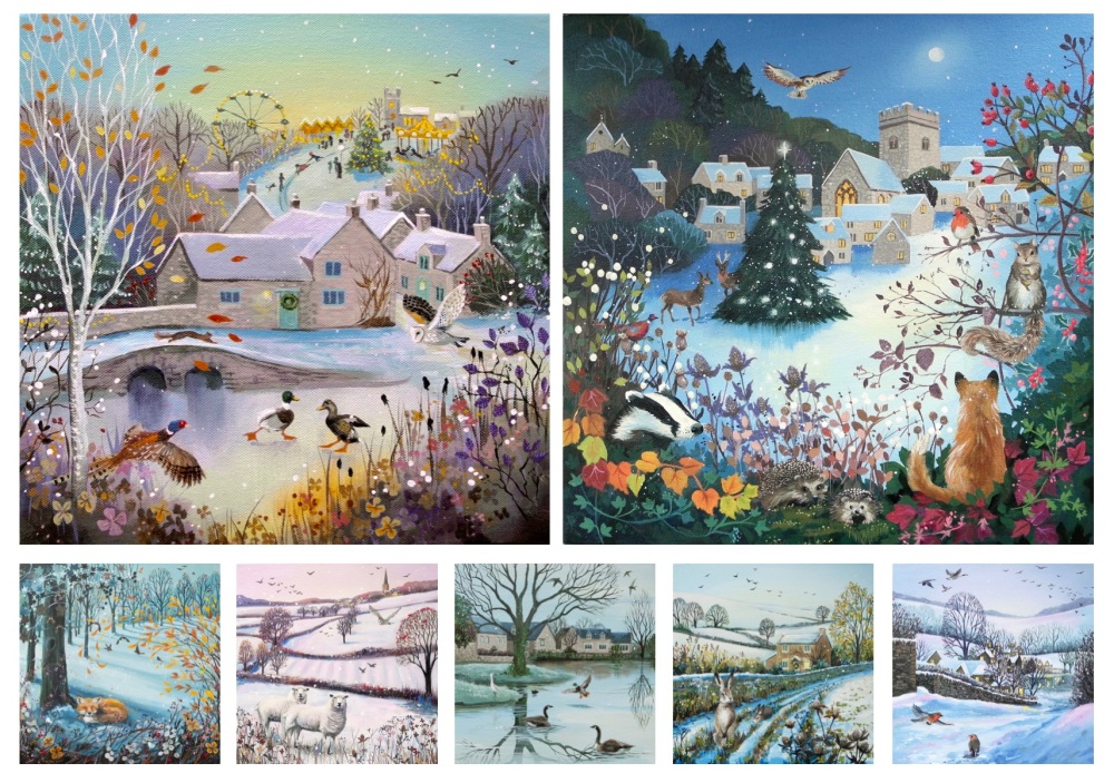 Winter in the Cotswolds selection