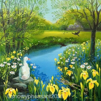 Pond Life- ORIGINAL PAINTING