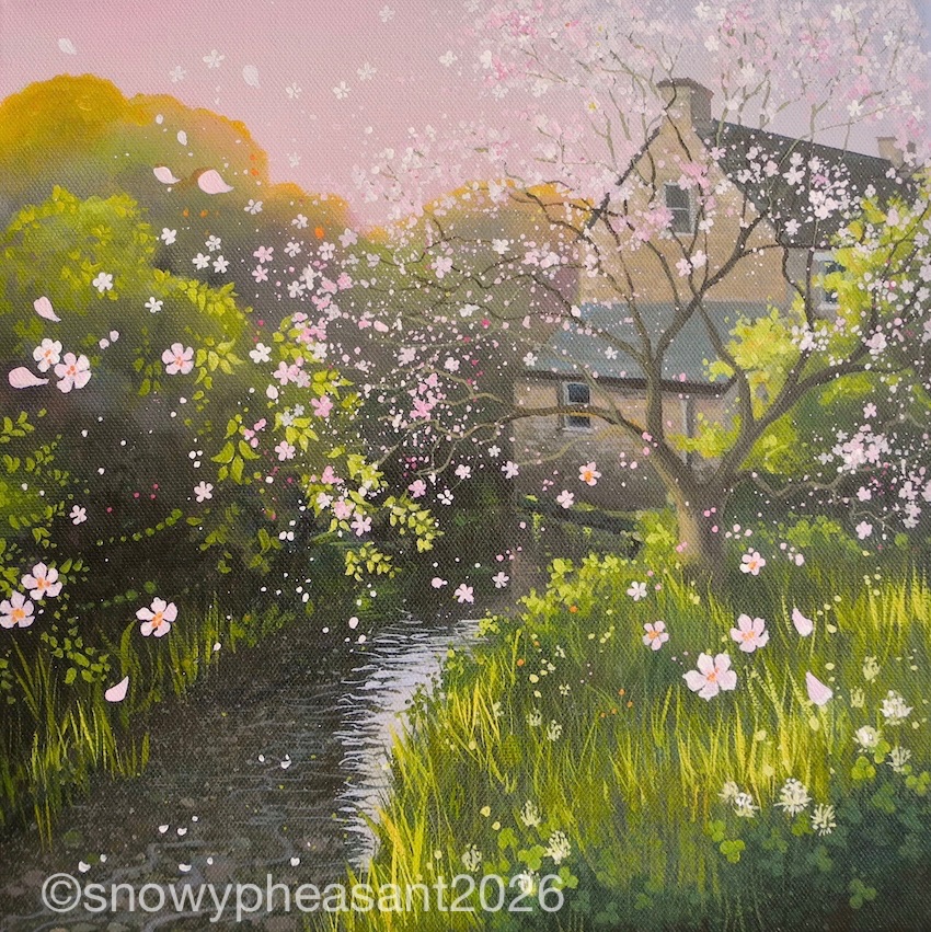 April Showers- ORIGINAL PAINTING
