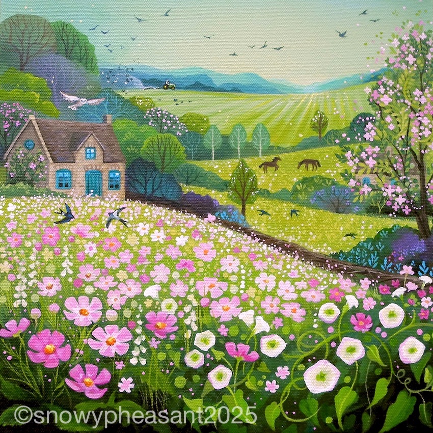 Cosmos Heaven- ORIGINAL PAINTING